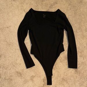 Target Black Long Sleeve Bodysuit